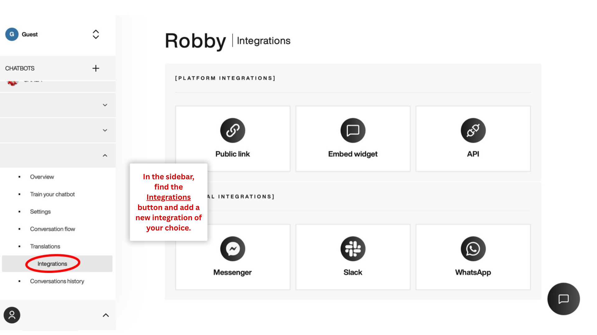 Add a new integration Add a new integration